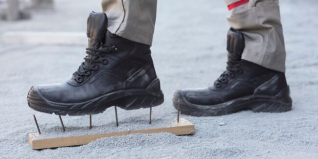Header veiligheidsschoenen- Bescherming voor elke stap